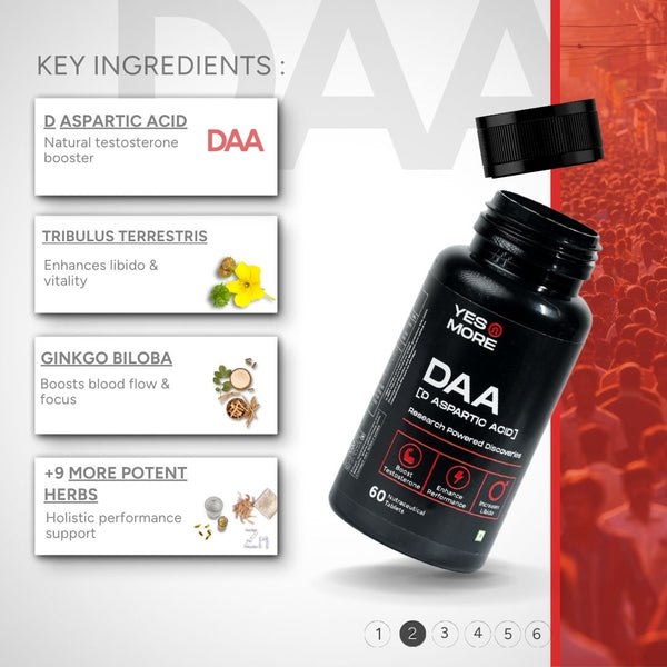 D-Aspartic Acid | Vitality Support for Men