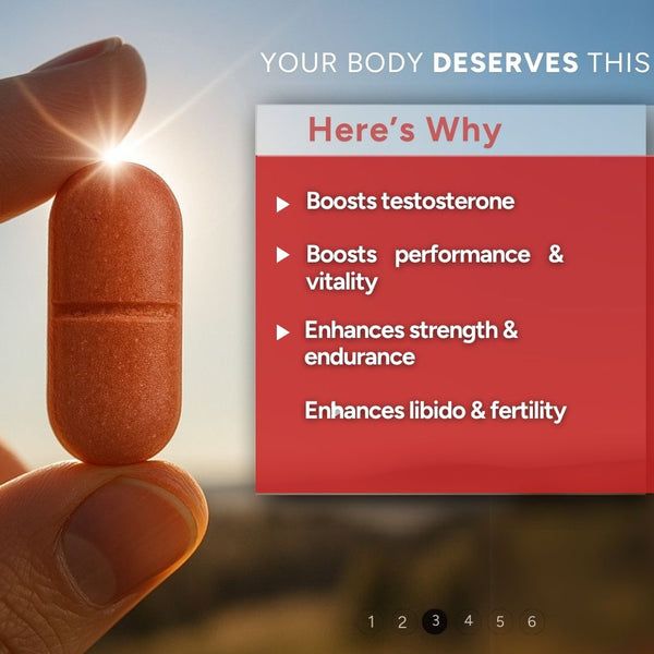 D-Aspartic Acid | Vitality Support for Men