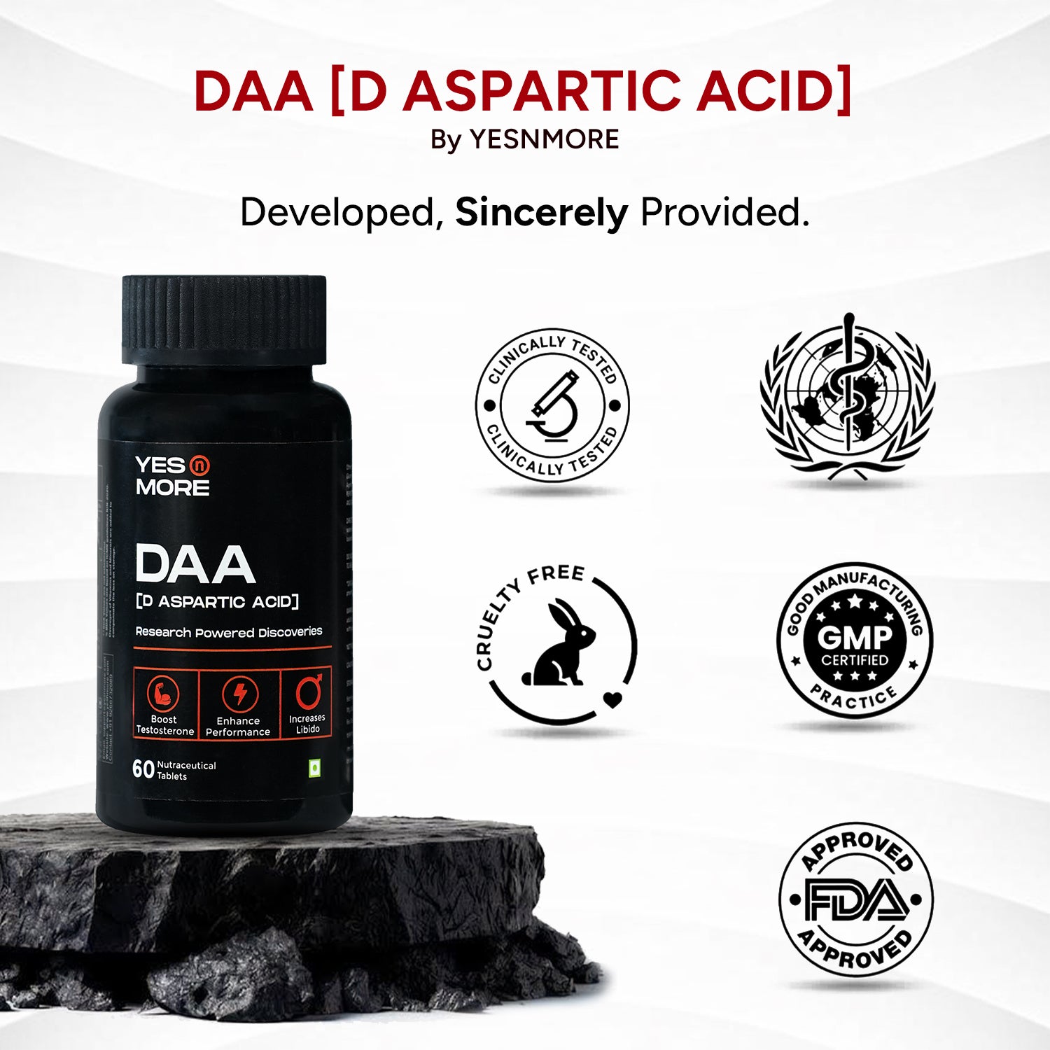 DAA for Testosterone Support