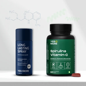 Men's Lasting Power Pack | Super food + Long Lasting Spray