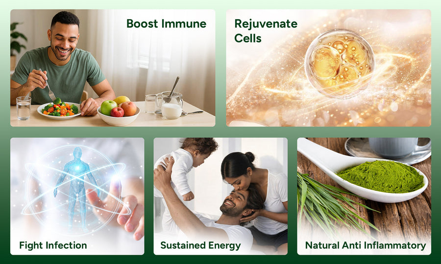 Spirulina for Energy & Stamina banner