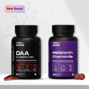 Alpha Recovery Combo by Yesnmore | Melatonin + DAA