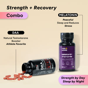 Alpha Recovery Combo by Yesnmore | Melatonin + DAA