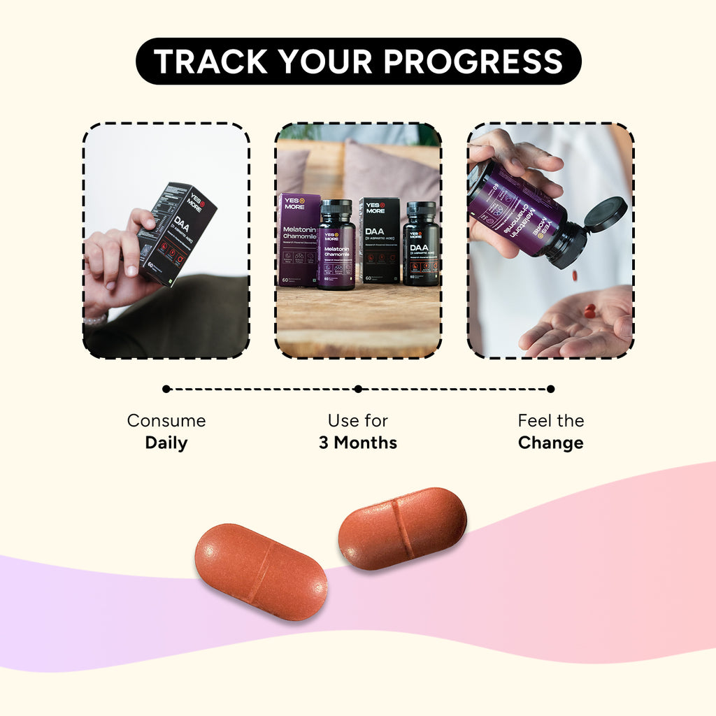 Alpha Recovery Combo by Yesnmore | Melatonin + DAA
