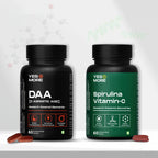 Core Vitality Combo by Yesnmore | DAA + Spirulina