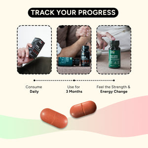 Core Vitality Combo by Yesnmore | DAA + Spirulina